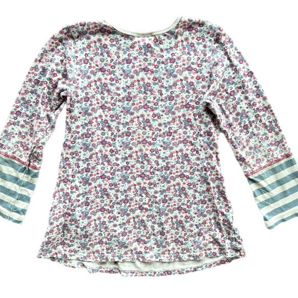 Naartjie  Girls Floral Long Sleeve Tunic Top Size 7 - Picture 3 of 7
